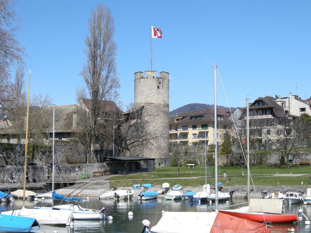 Hotel De La Vieille Tour ลาตูร์เดอเปลซ์ ภายนอก รูปภาพ